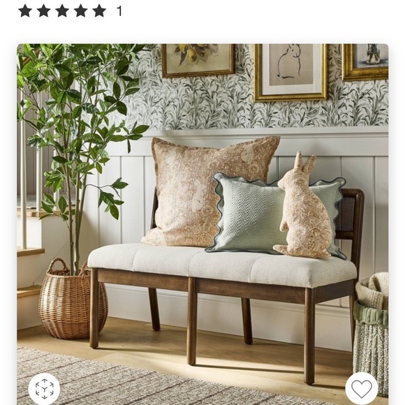 Lumbar Textured Herringbone Pillow Threshold™ Design with Studio McGee - Picture 2 of 4